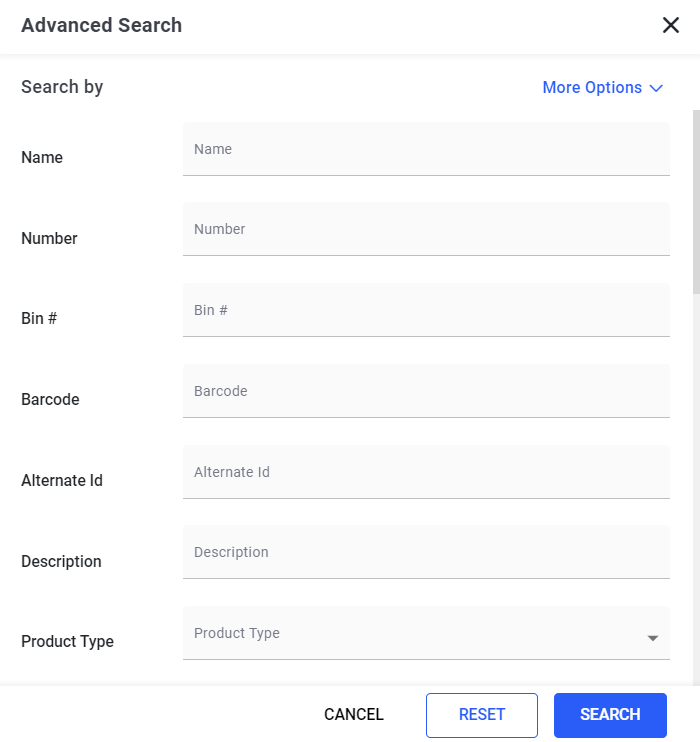 Advanced Search