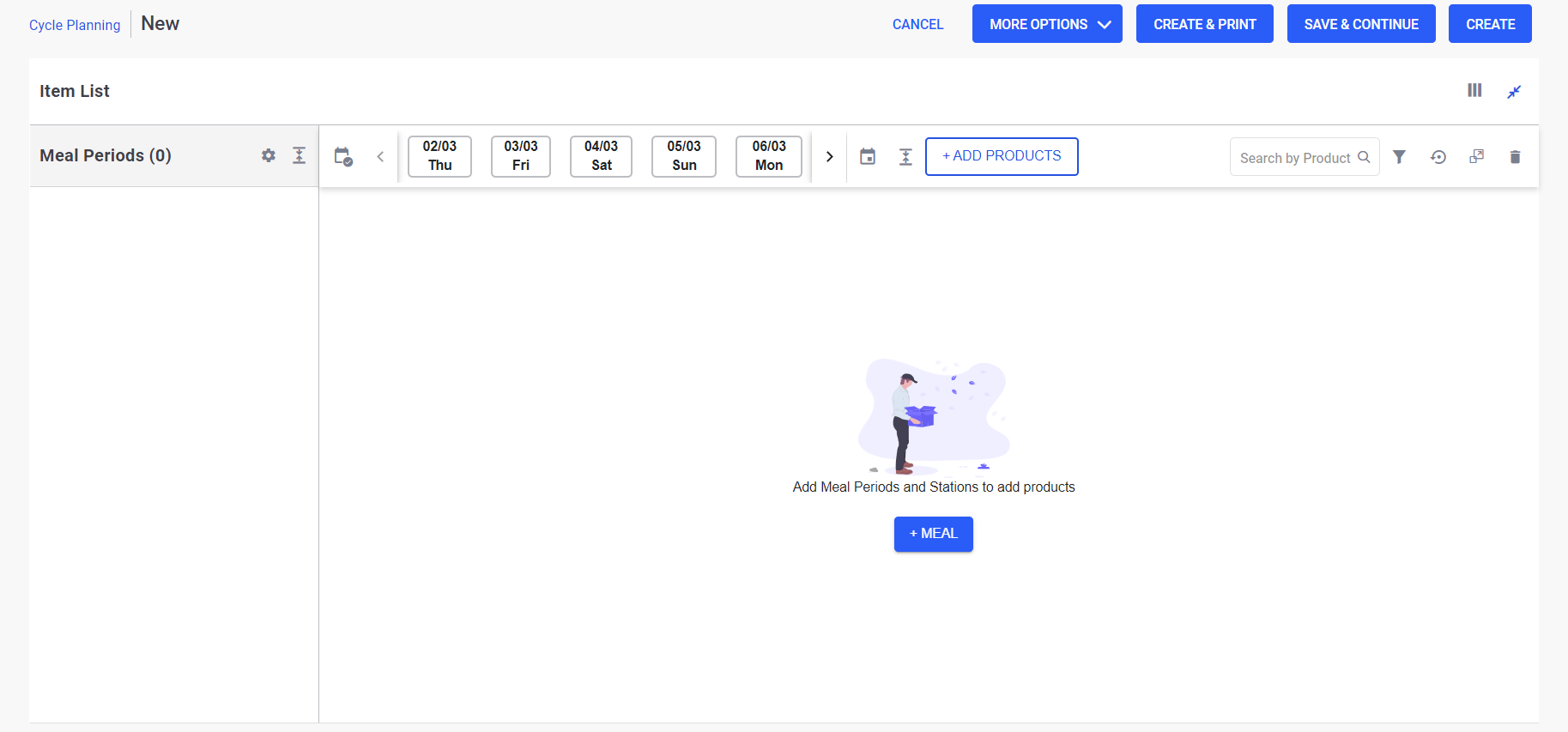 Configuring Cycle Plans