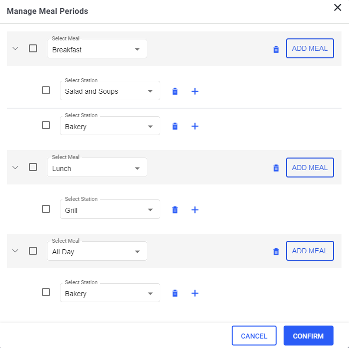 Configuring Cycle Plans
