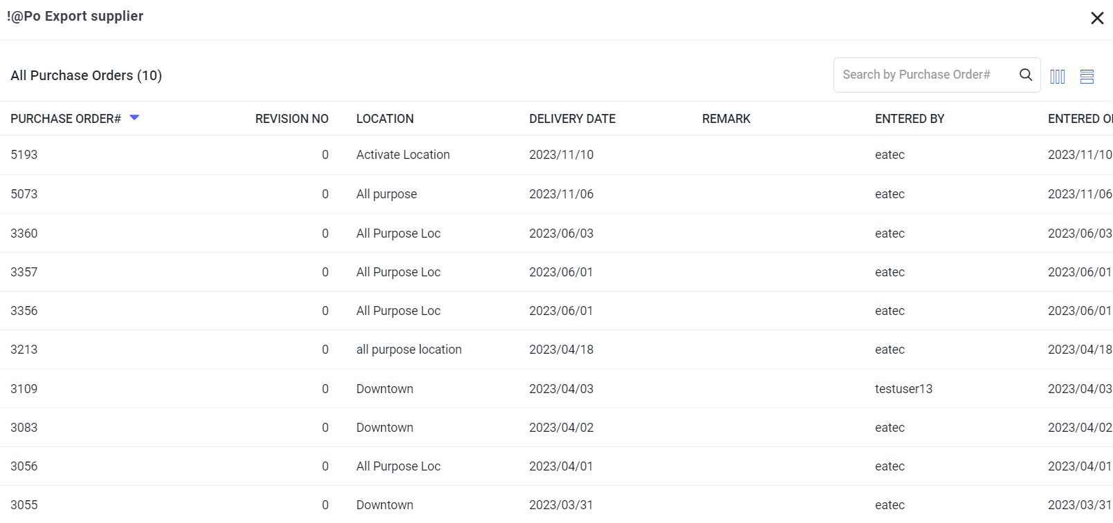 Viewing Purchase Requests Processing Details